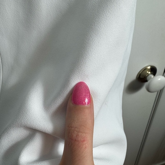 Alice + Olivia Iman Cap-Sleeve Sweetheart Romper White Bridal Size 4 - Picture 6 of 13